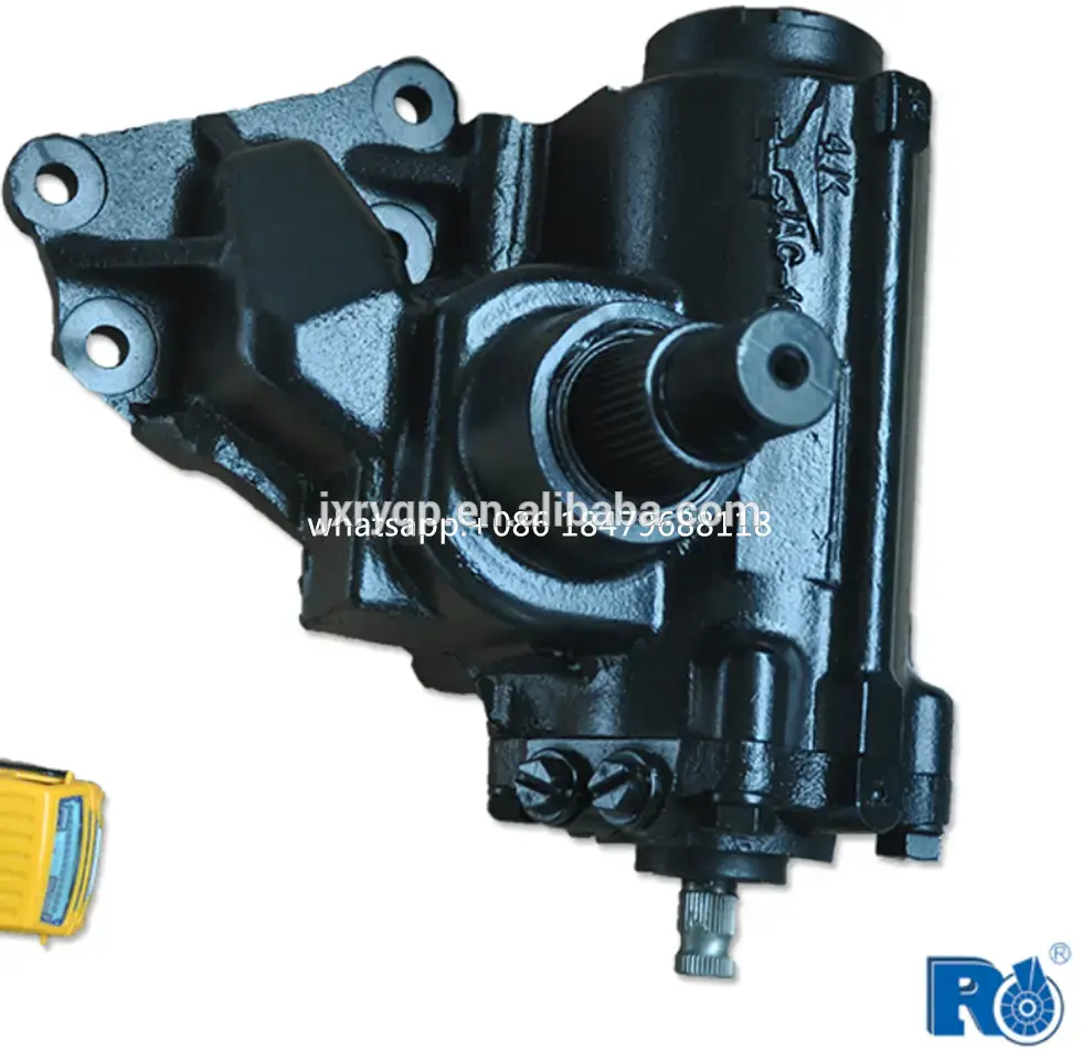 Factory direct steel hydraulic power steering durable gearbox spare parts